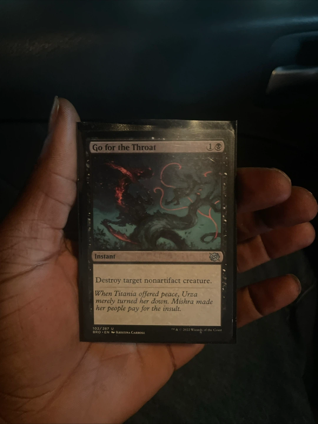 Magic the Gathering - Go for the Throat