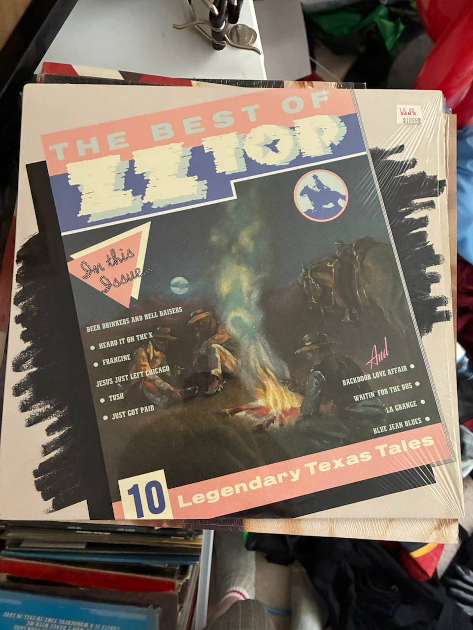 ZZ Top The Best Of Vinyl Record