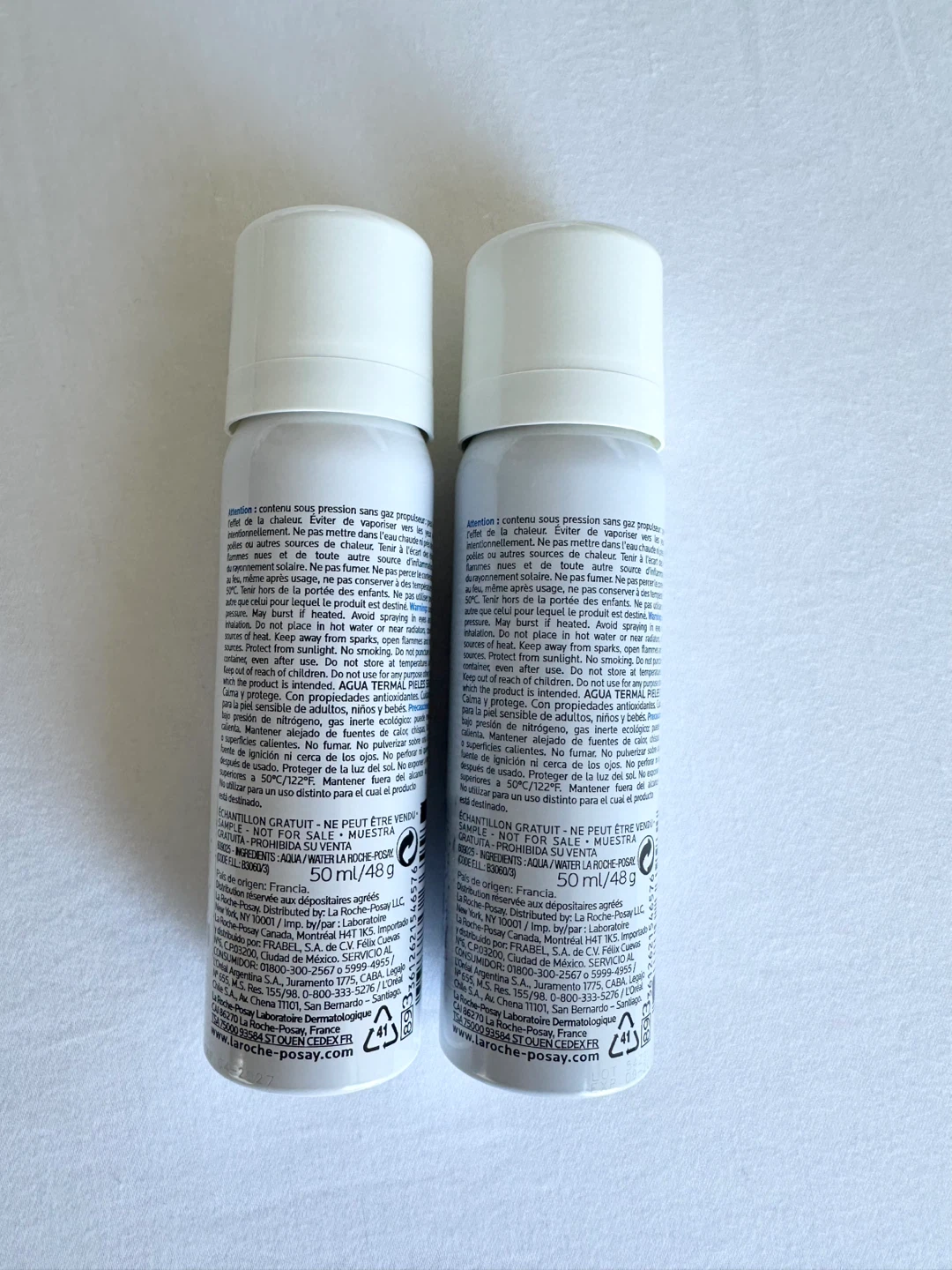 🆕 La Roche-Posay Thermal Spring Water Spray 2x50ml - photo 3