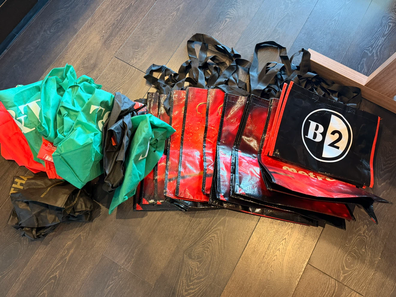 Assorted Reusable Shopping Bags