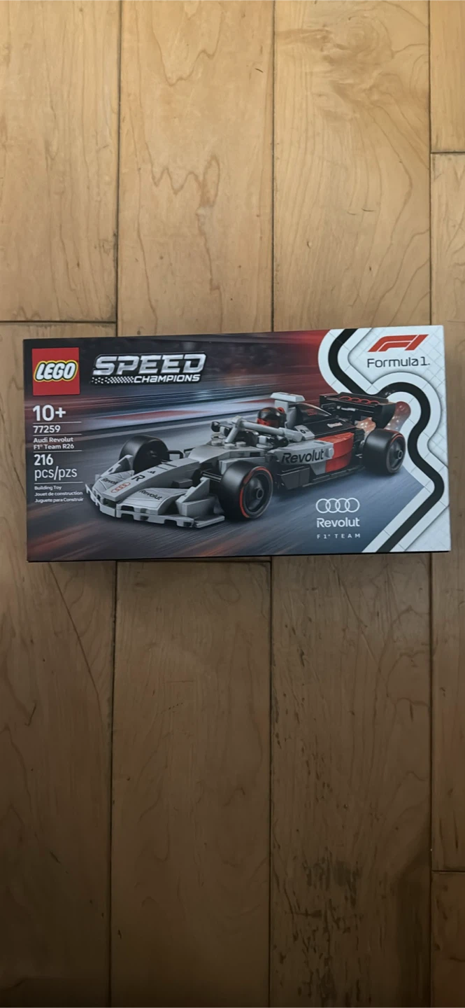 LEGO Speed Champions Audi R26 Formula 1 Race Car Building Toy