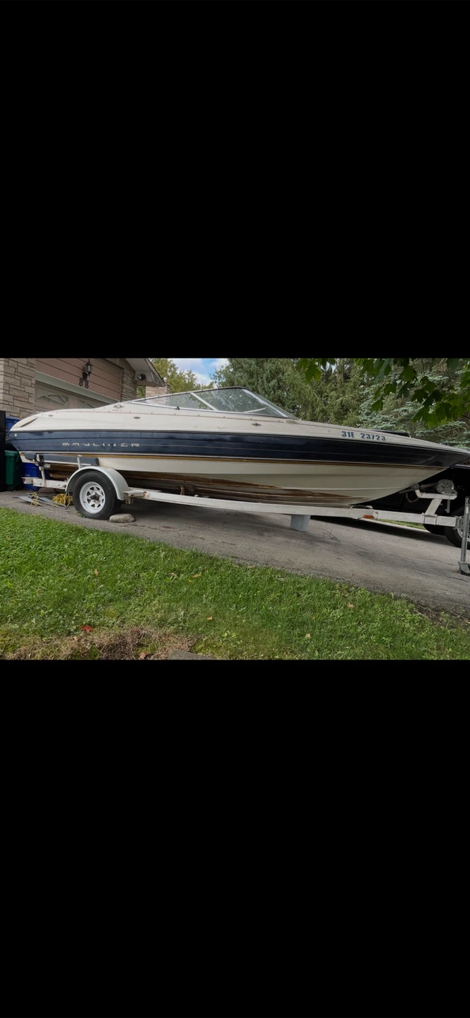Mercruiser Power Boat with Trailer - photo 2