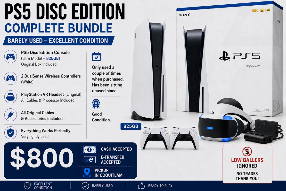PS5 Disc Edition Bundle