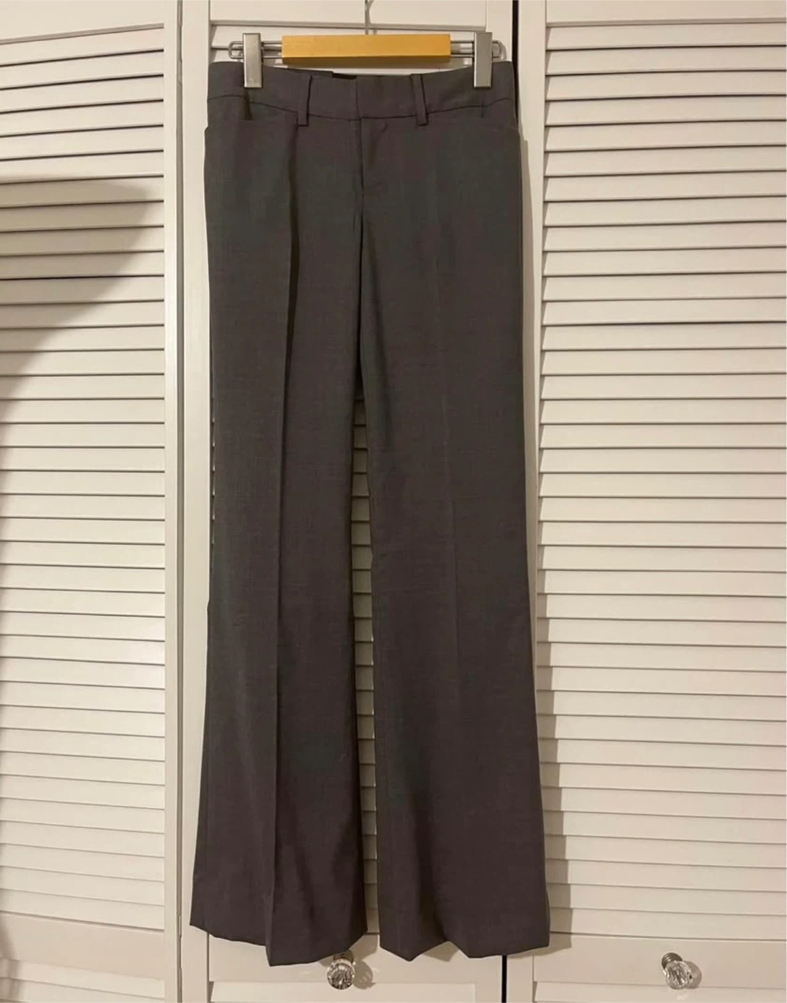 BNWT Club Monaco Manhattan Tex Italian light wool grey pants 00