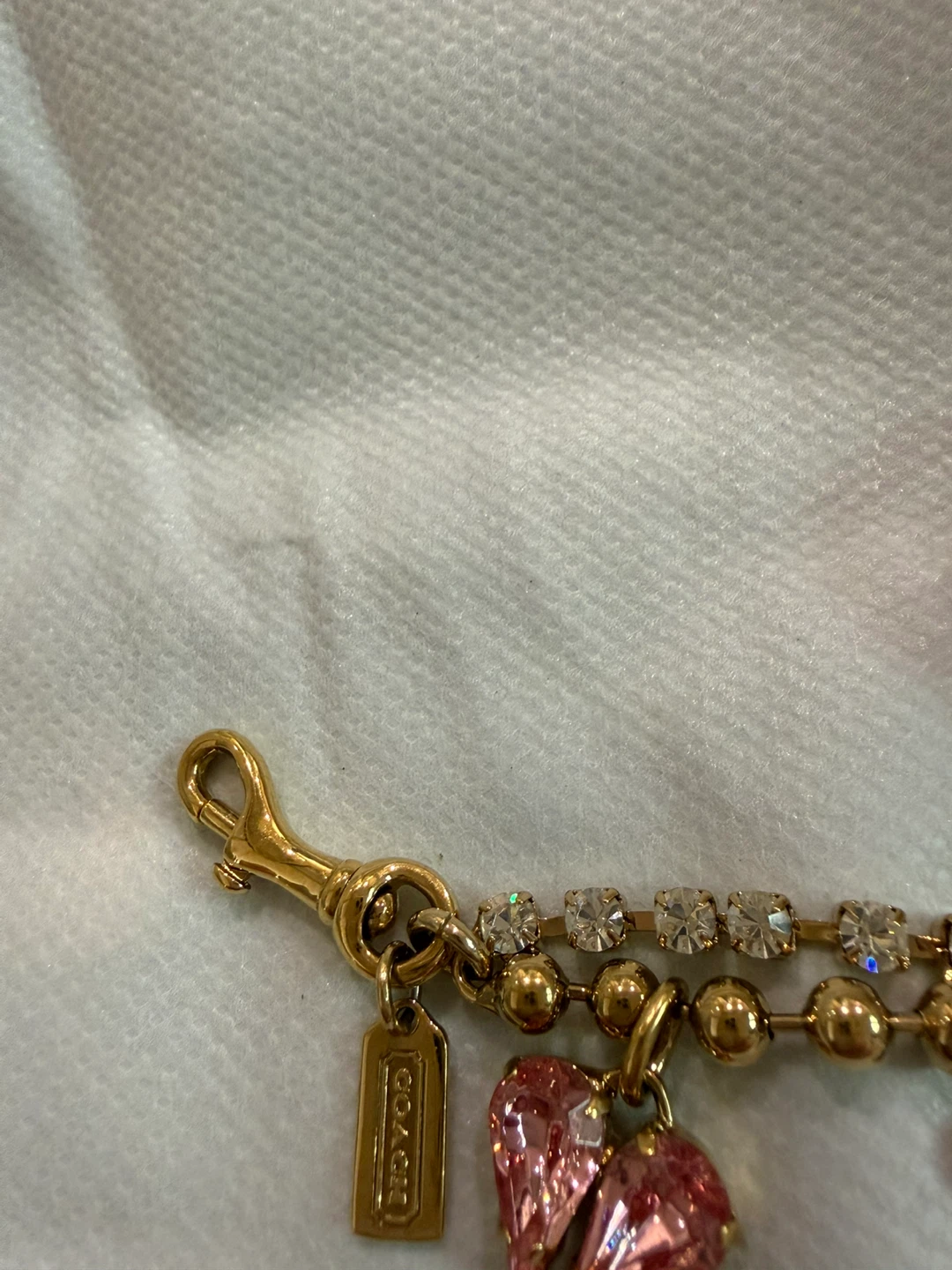 Coach Charm Bracelet with Rings - photo 4