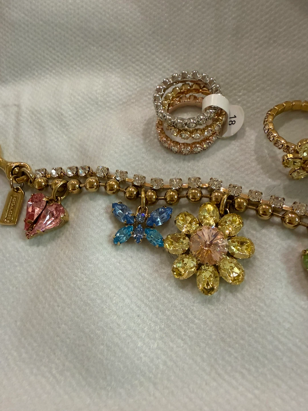 Coach Charm Bracelet with Rings - photo 2