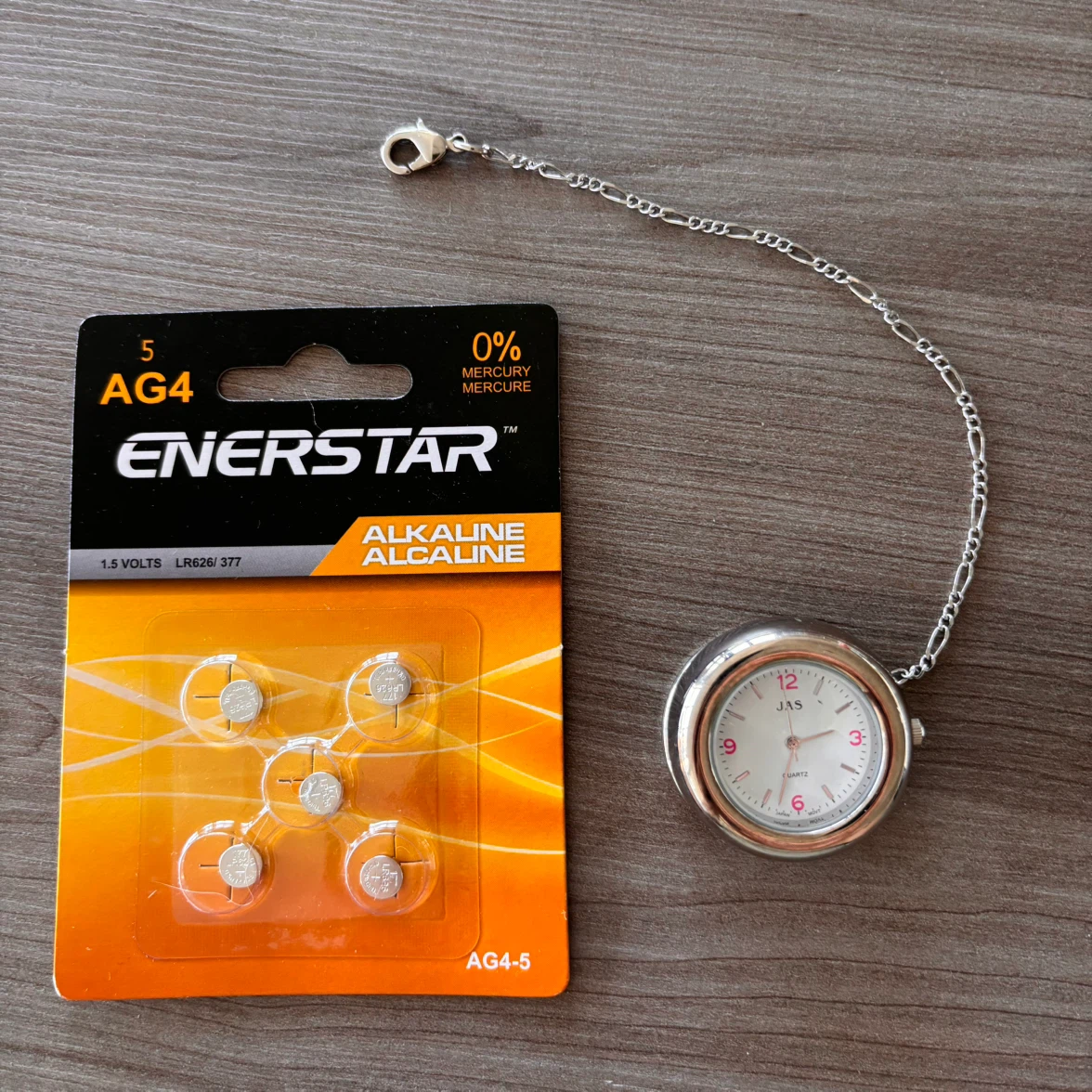 JAS Quartz Pocket Watch with Chain - photo 3