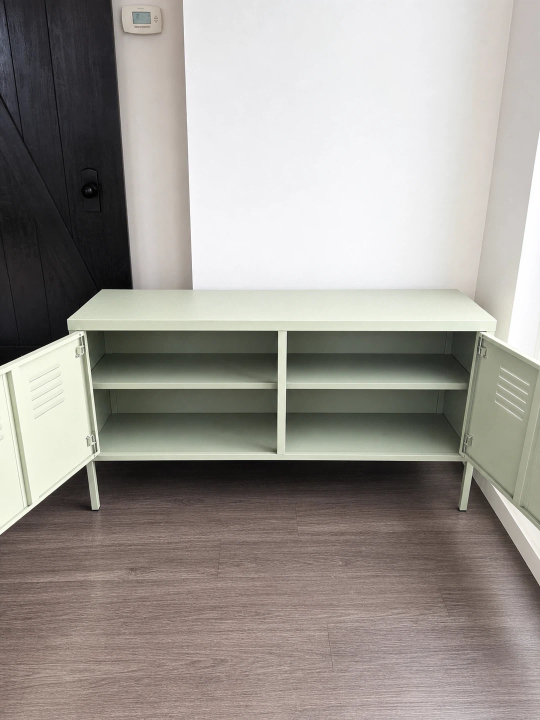 IKEA PS Sage Green Metal Cabinet - photo 2