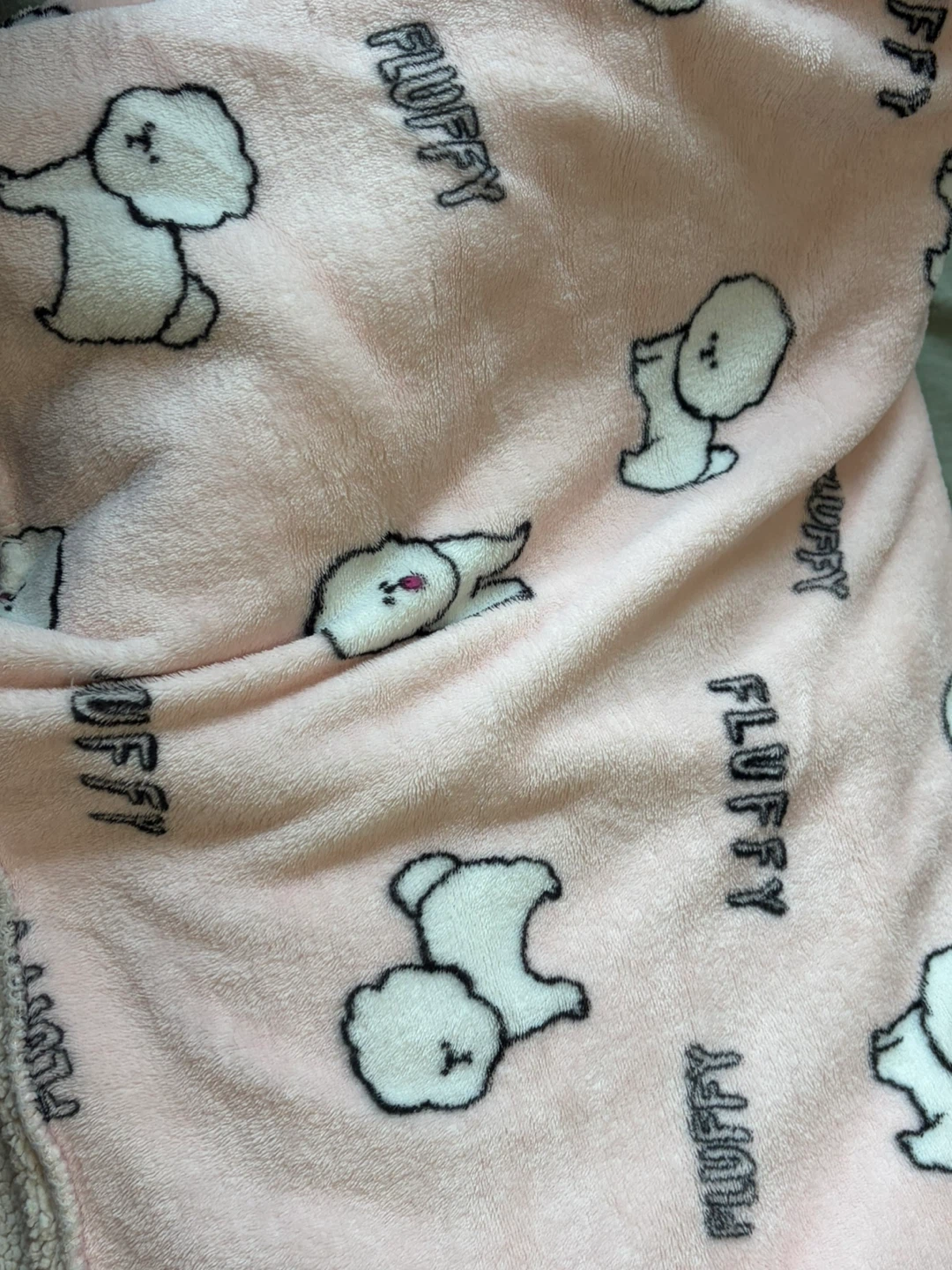 Pink dog blanket 140cm  / Ikea kids blanket 170cm