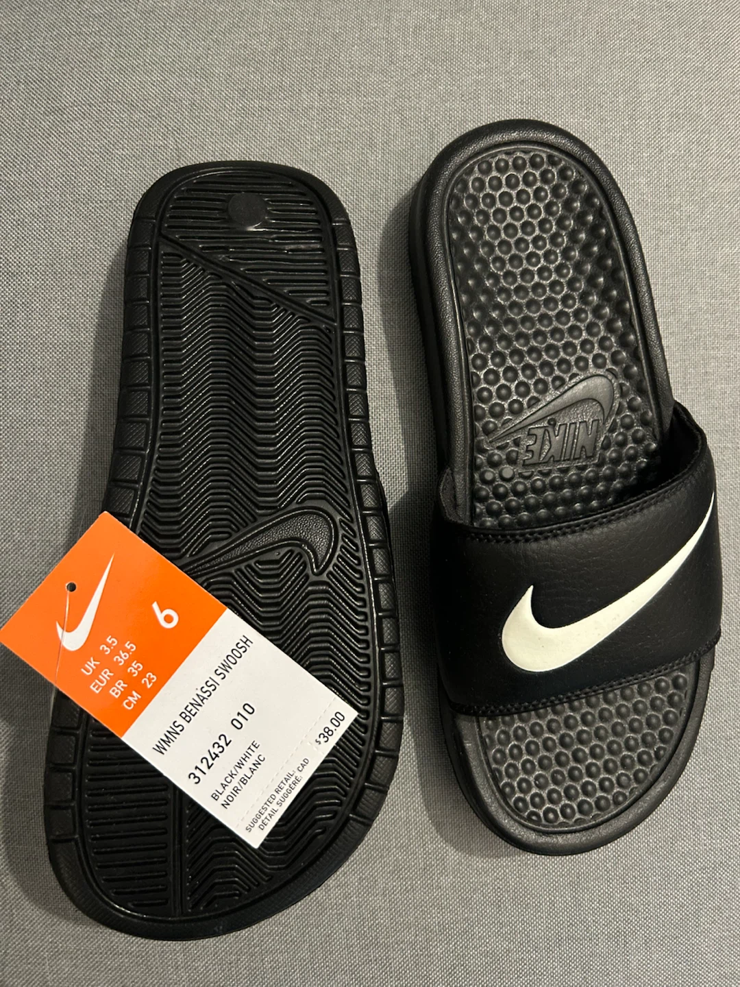 Nike Benassi Swoosh Slides - photo 2
