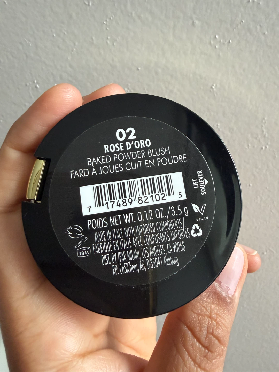 Milani Rose D'Oro Baked Powder Blush 02 - photo 3