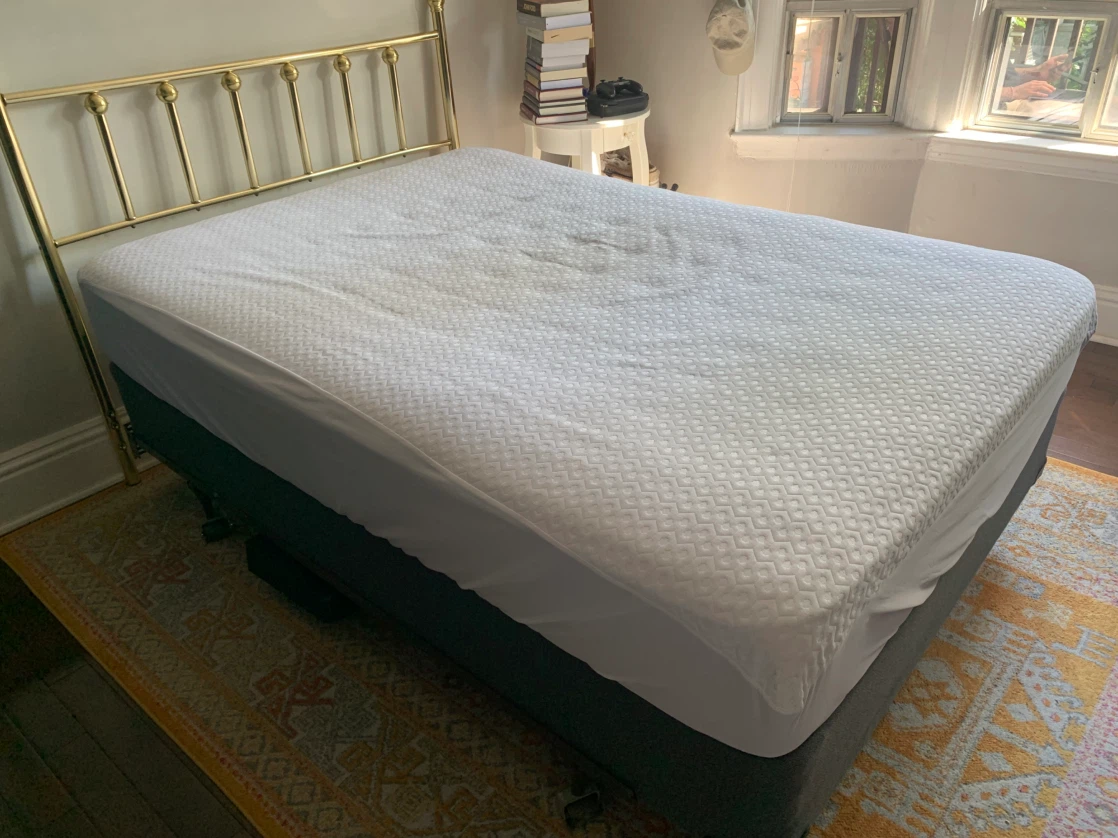 Double Bed with Box and Mattress