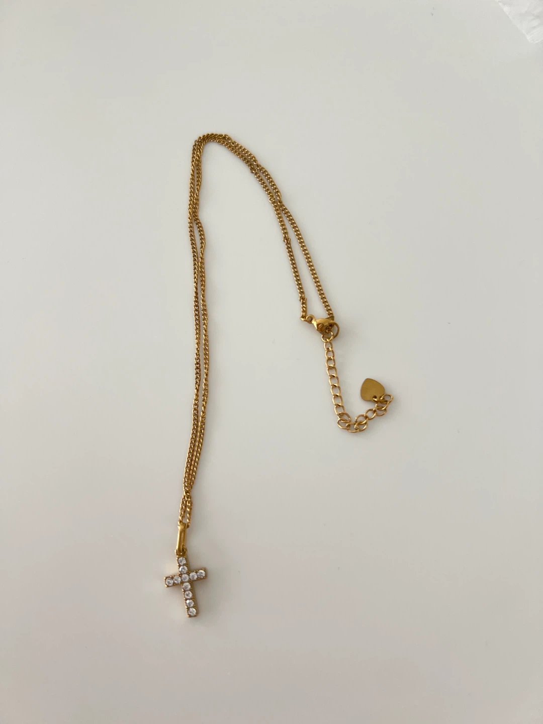 Evry jewels - Don't Cross Me Necklace - 18K Gold Waterproof