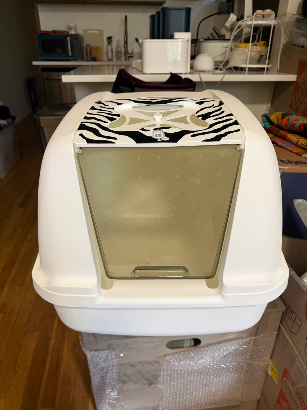 Extra Large Hooded Cat Litter Box