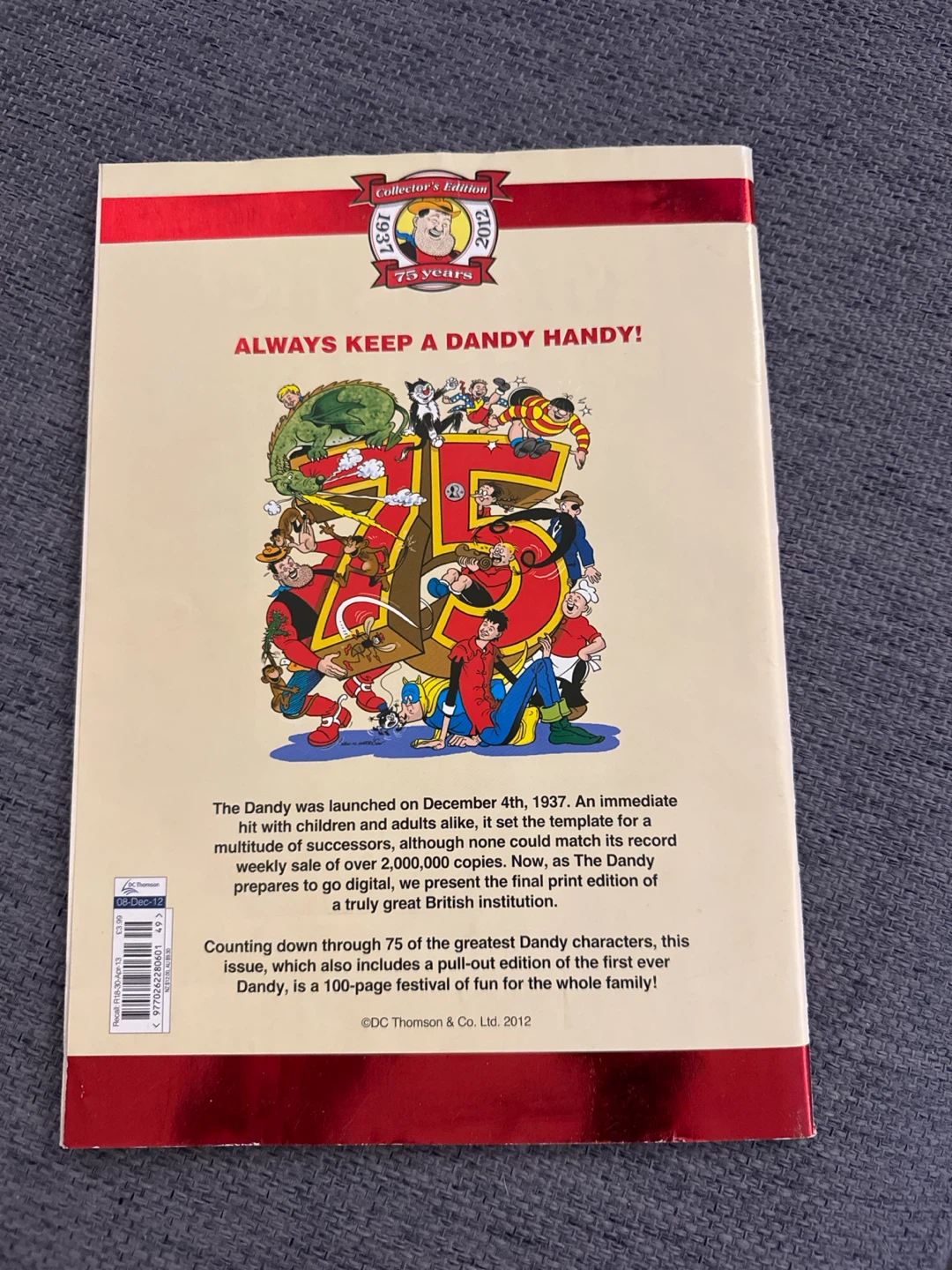 The Dandy Comic - last ever issue. - photo 2