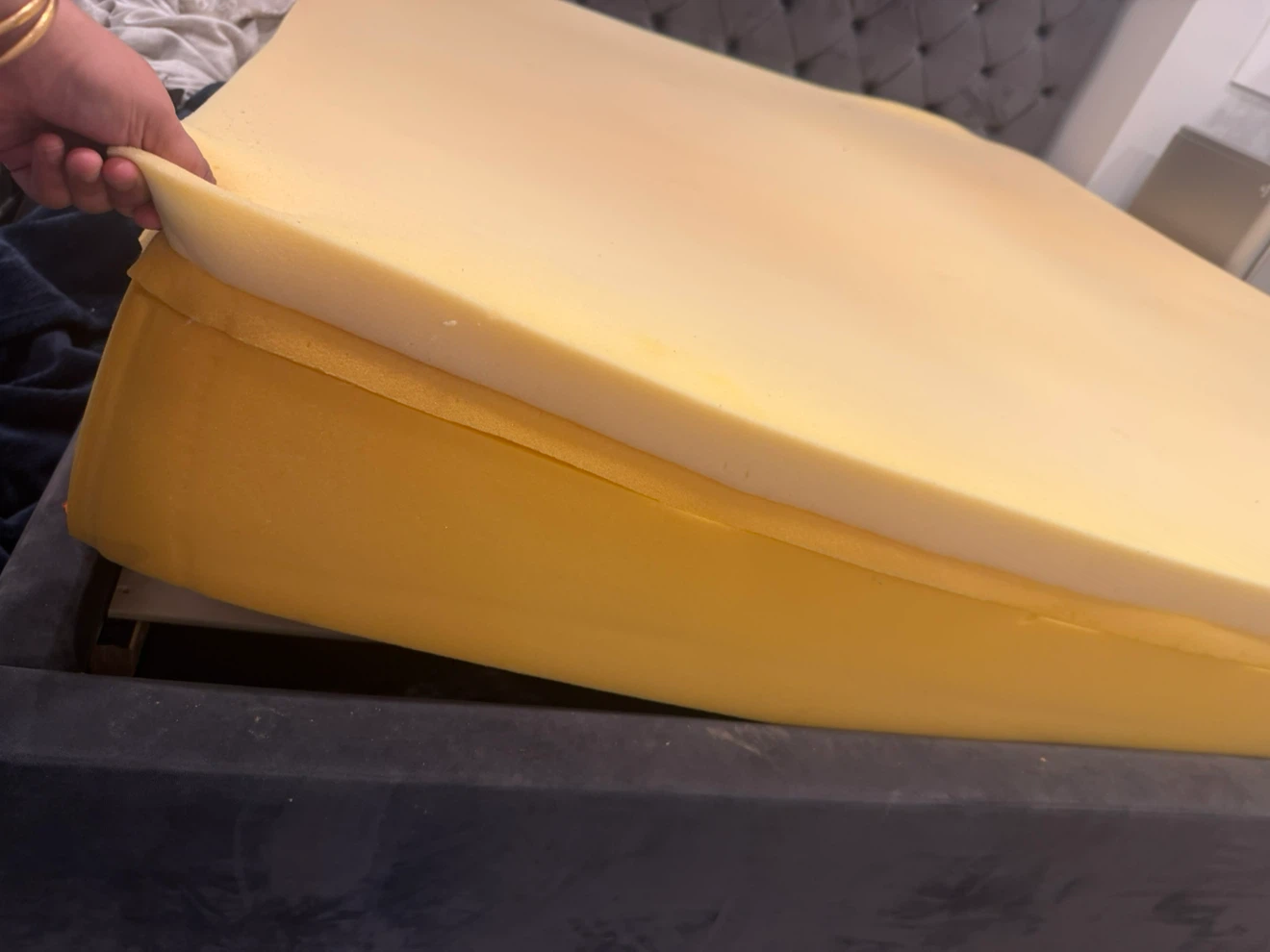 King size foam mattress topper