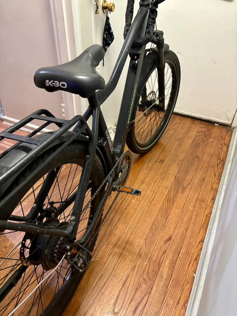 Black Electric Whizz Fat Tire Bike - photo 4