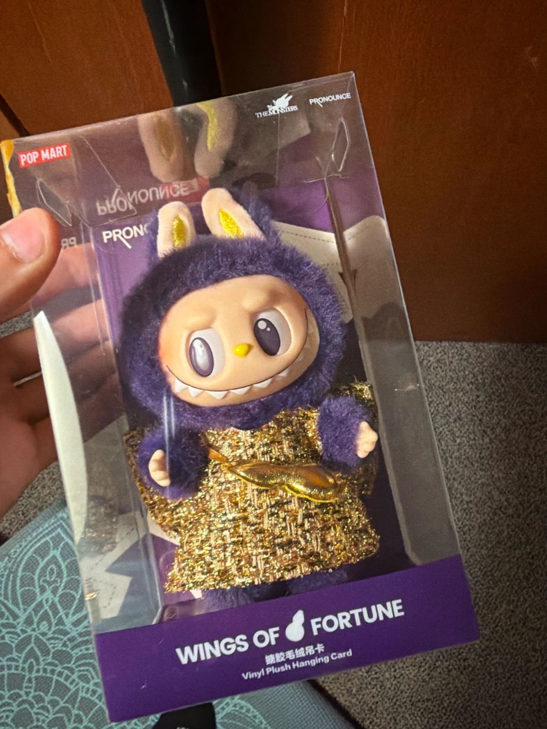POP MART Wings of Fortune Vinyl Plush Hanging Card