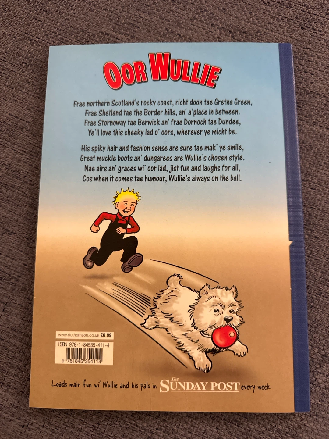 Oor Wullie Comic book. - photo 2