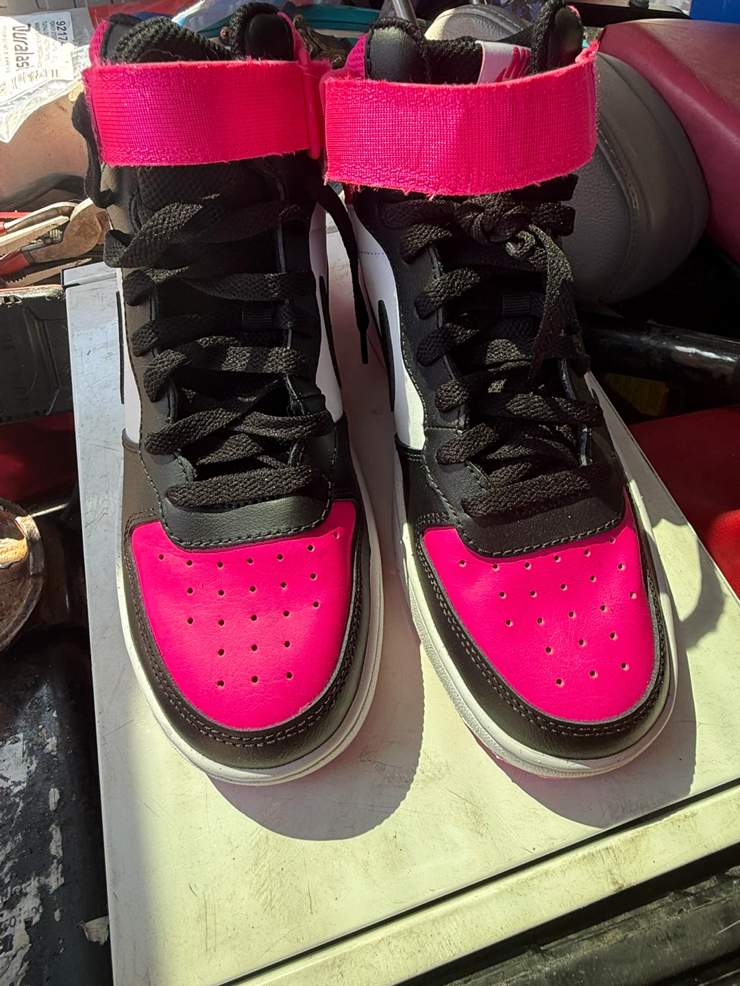 Nike high top shoes size 7 - photo 3