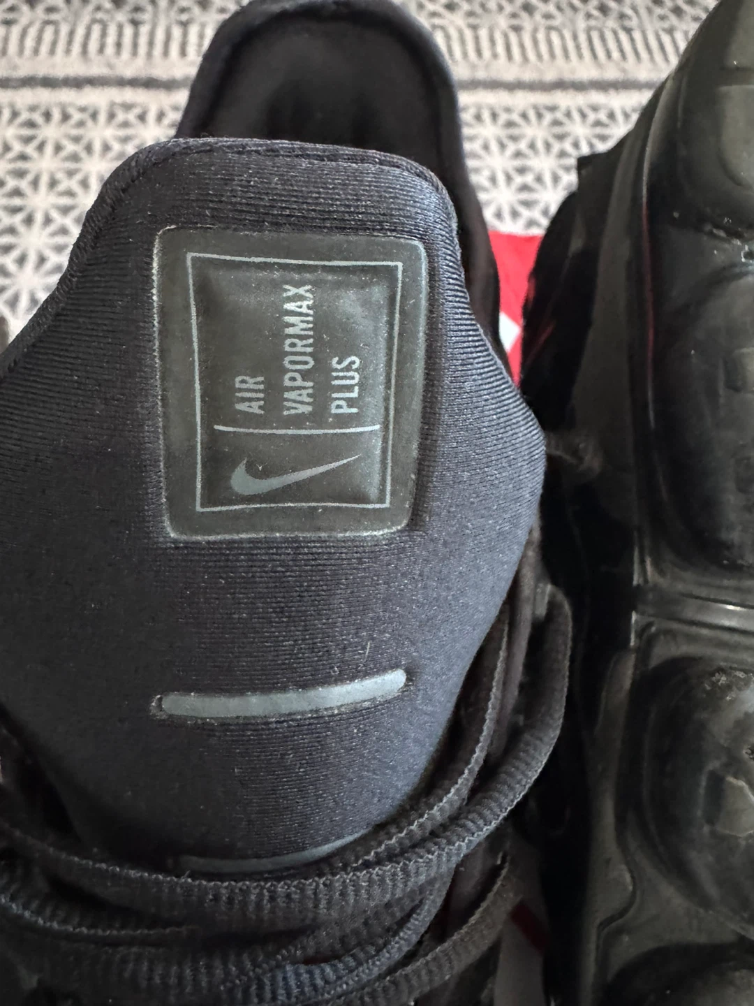 Nike Air VaporMax Plus Triple Black US 9(2019) - photo 4
