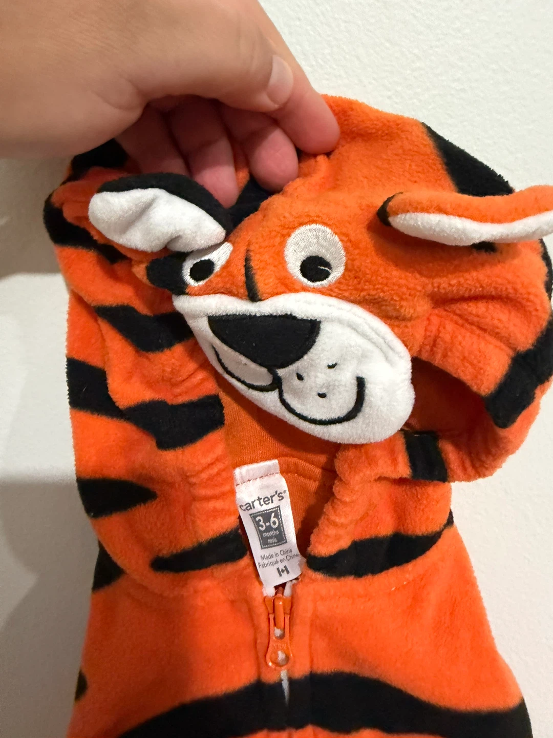 Tiger Costume Hoodie 3-6 Months - photo 2
