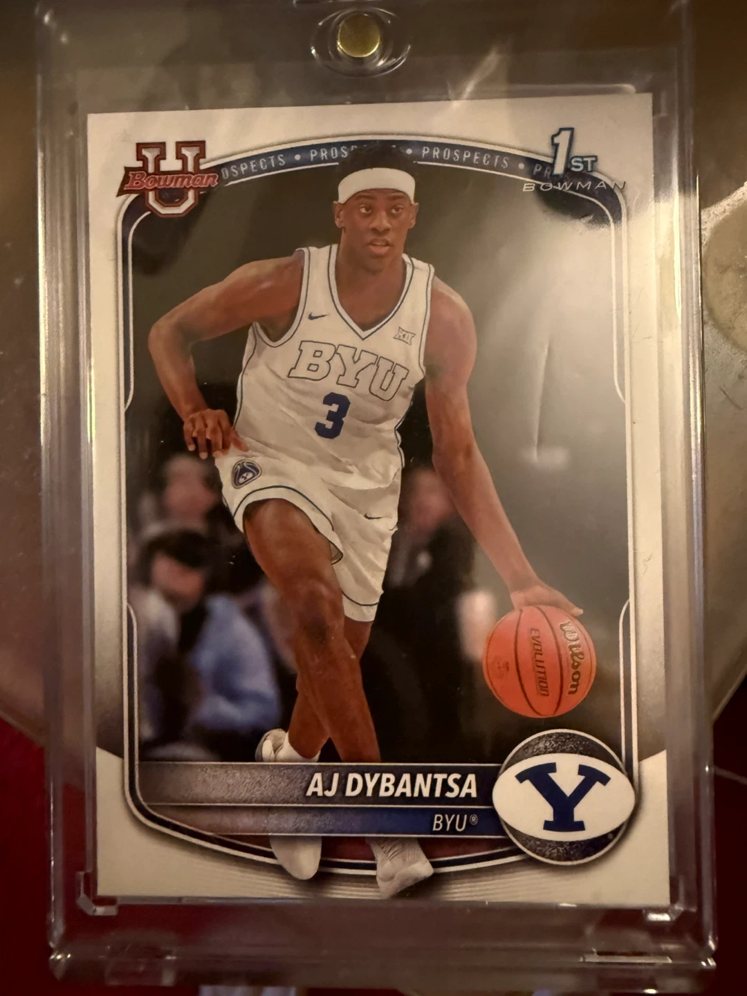 Bowman AJ Dy Bantsa BYU 1st Bowman Card
