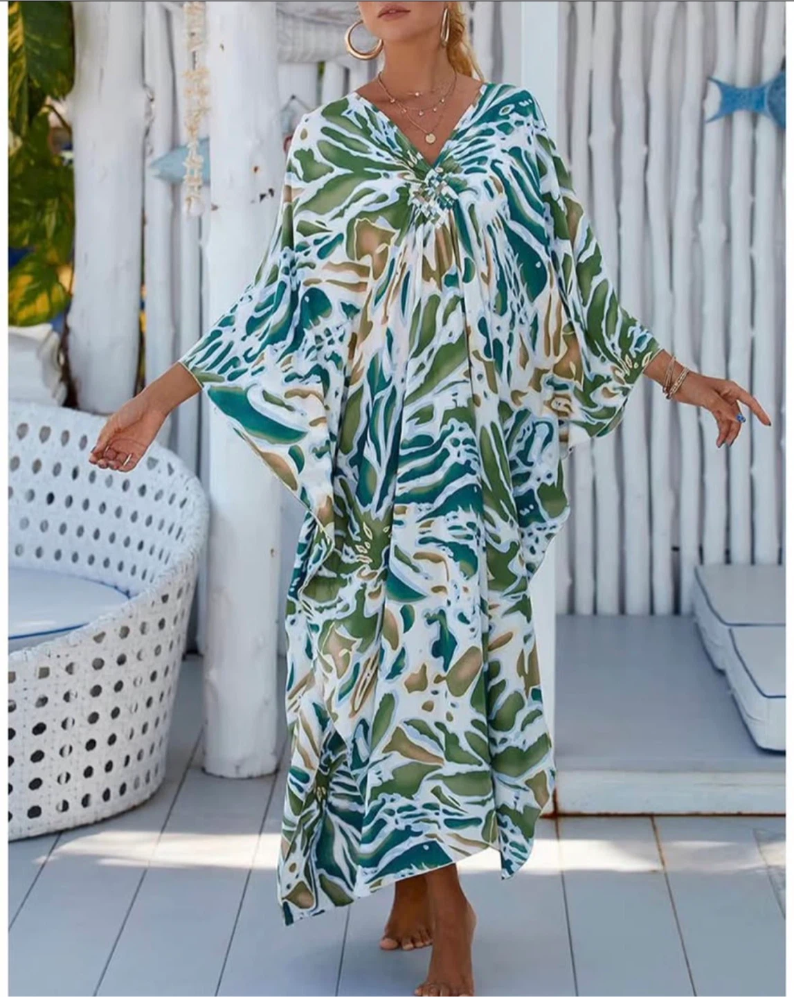 Dress Cover Up for Swimwear Women Plus Size - photo 2