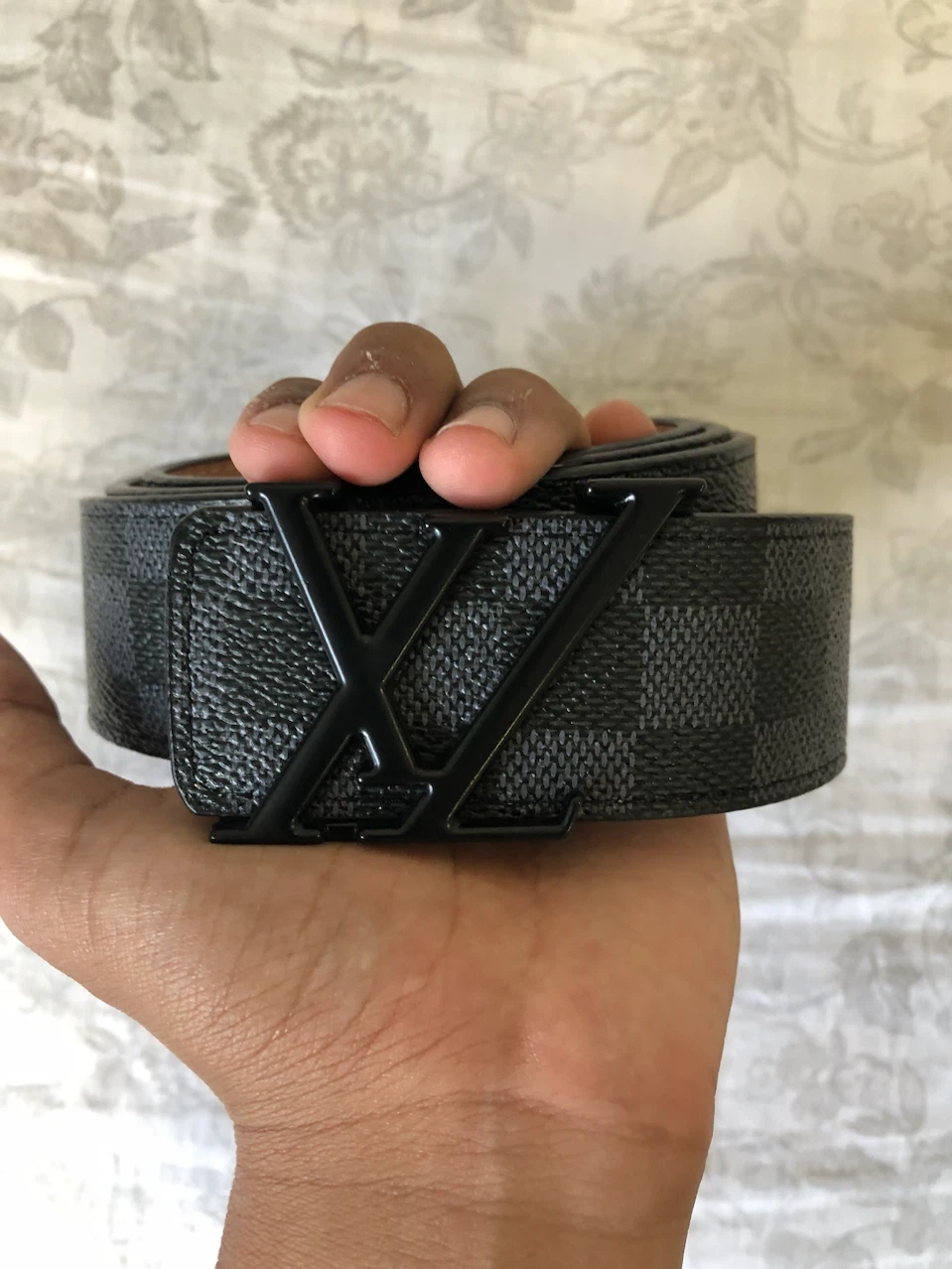 Louis Vuitton Damier Ebene Belt