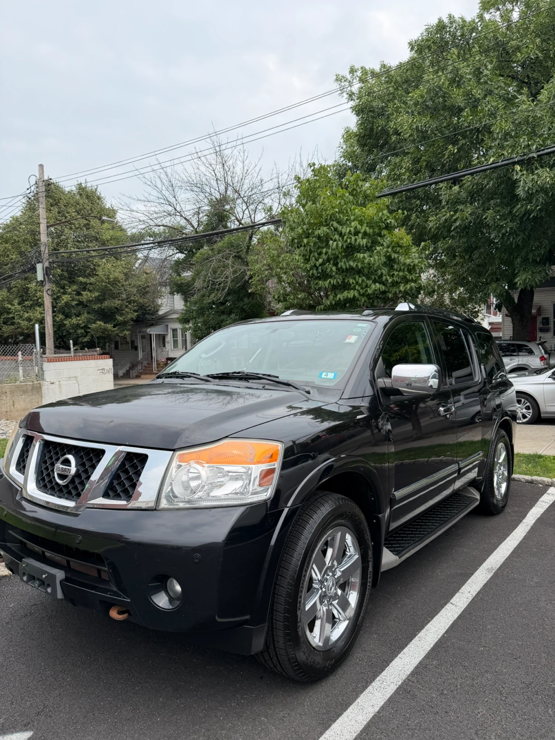 2012 Black Nissan Armada Platinum SUV