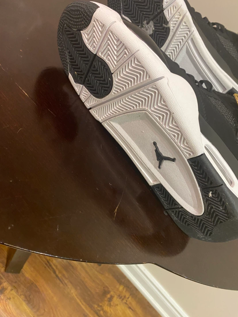 Black Air Jordan 4 Sneakers - photo 2
