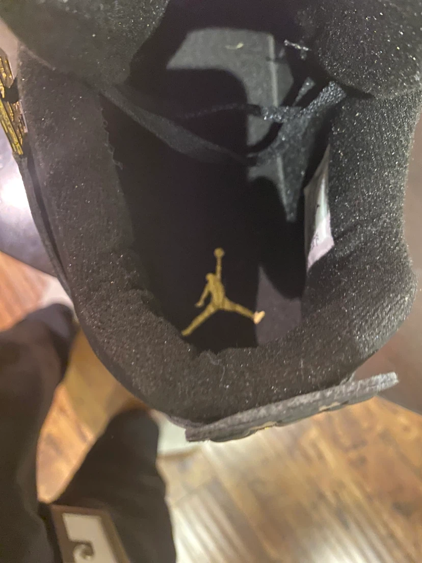 Black Air Jordan 4 Sneakers - photo 3