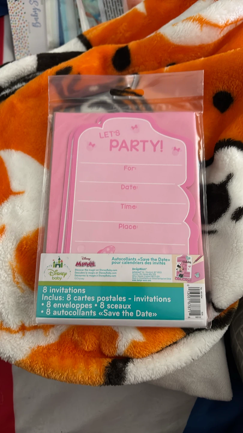 Disney Minnie Mouse Birthday Invitations - photo 2