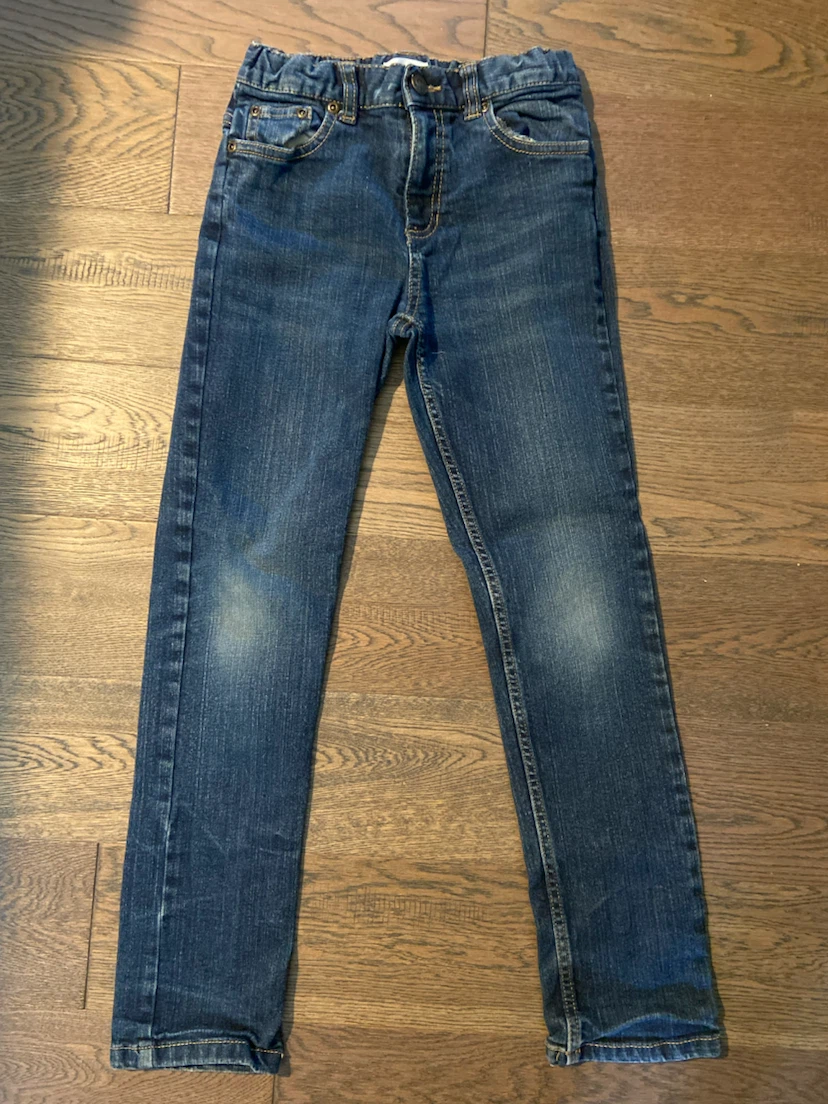 EUC: Boys Slim Fit Joe Fresh Elastic Waist Blue Jeans 8
