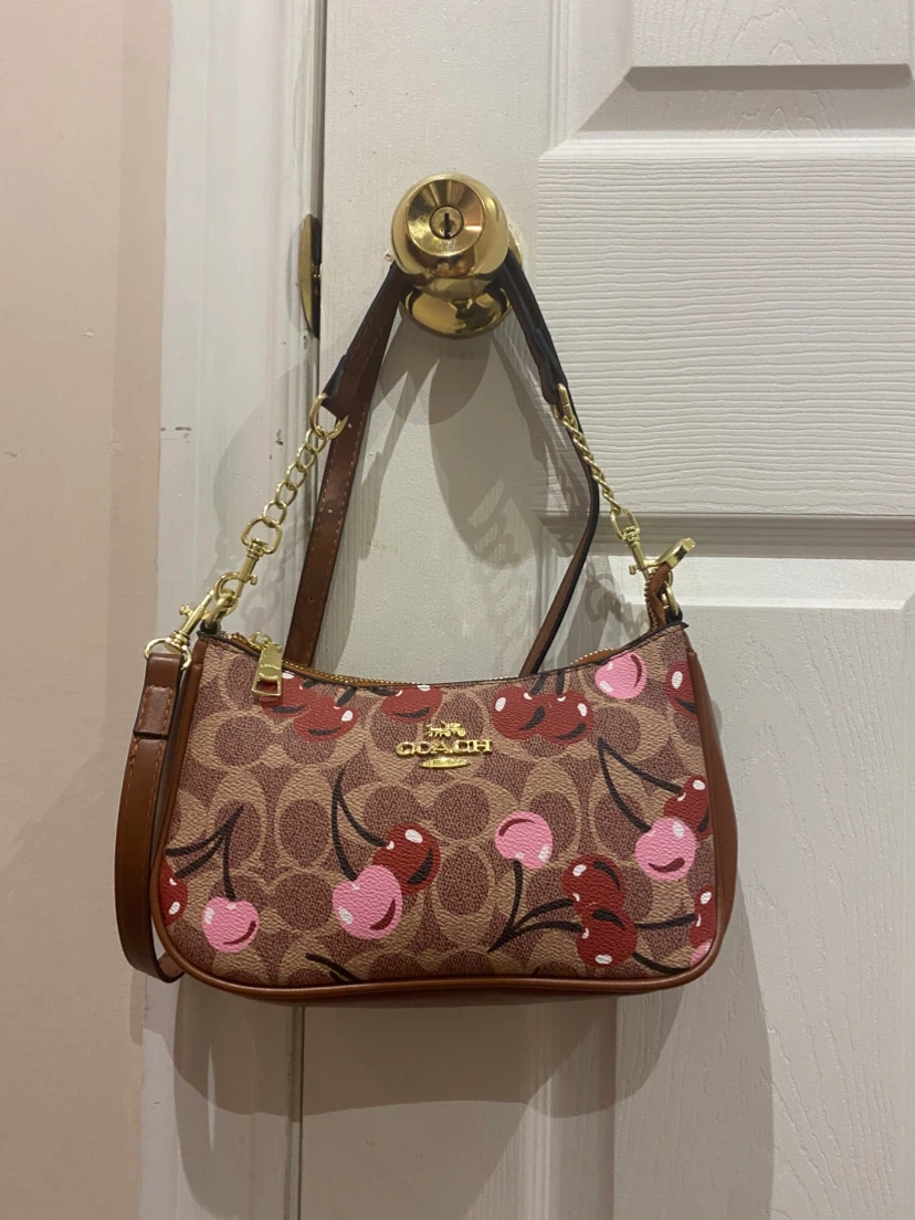 Coach Cherry Print Shoulder Bag - photo 4