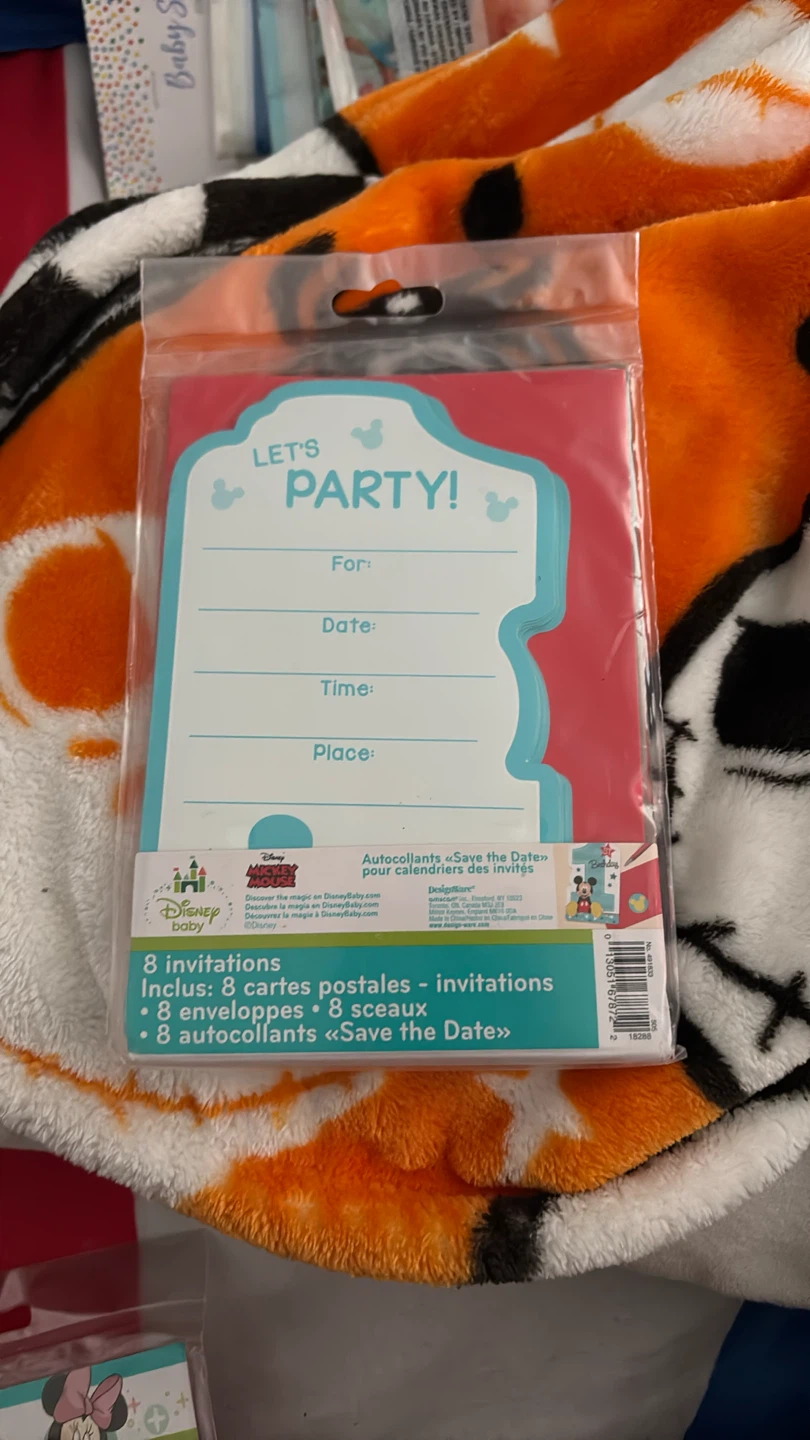 Disney Baby Mickey Mouse 1st Birthday Invitations - photo 2