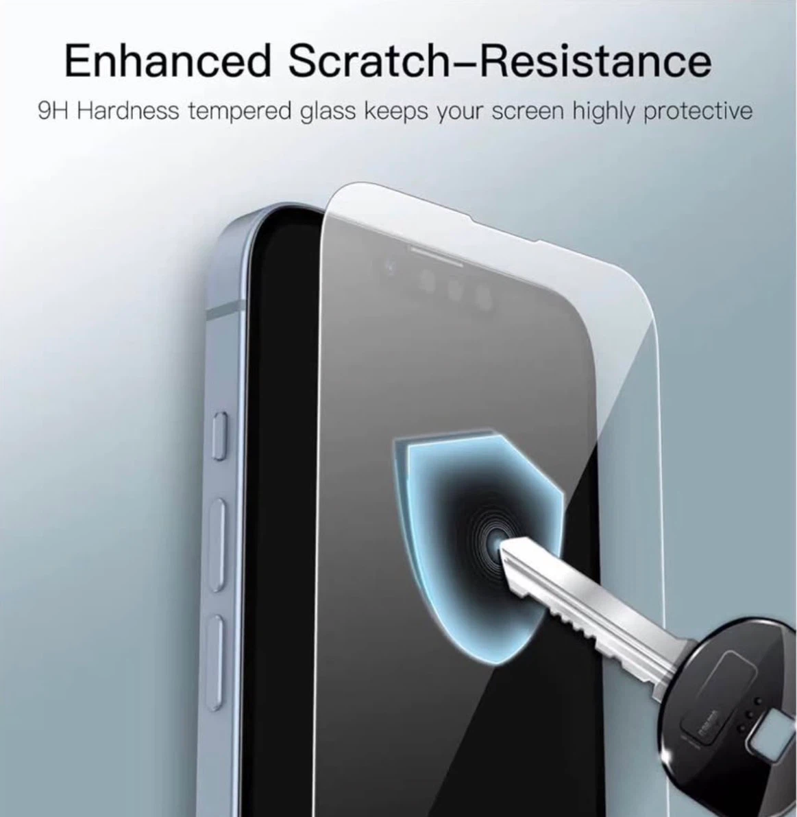 JETech Screen Protector for iPhone 16e/14, 3-Pack 9H Tempered - photo 2
