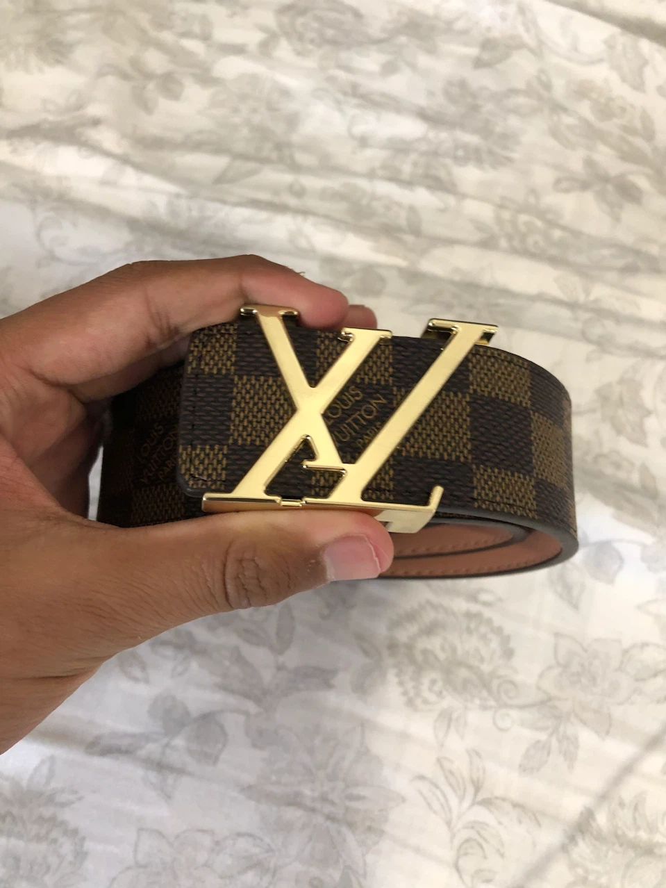 Louis Vuitton Damier Ebene Belt