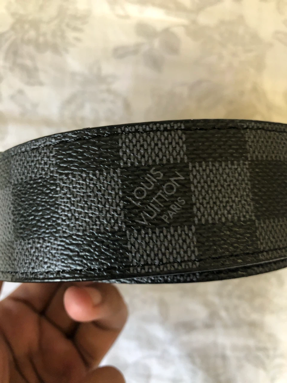 Louis Vuitton Damier Graphite Belt - photo 2