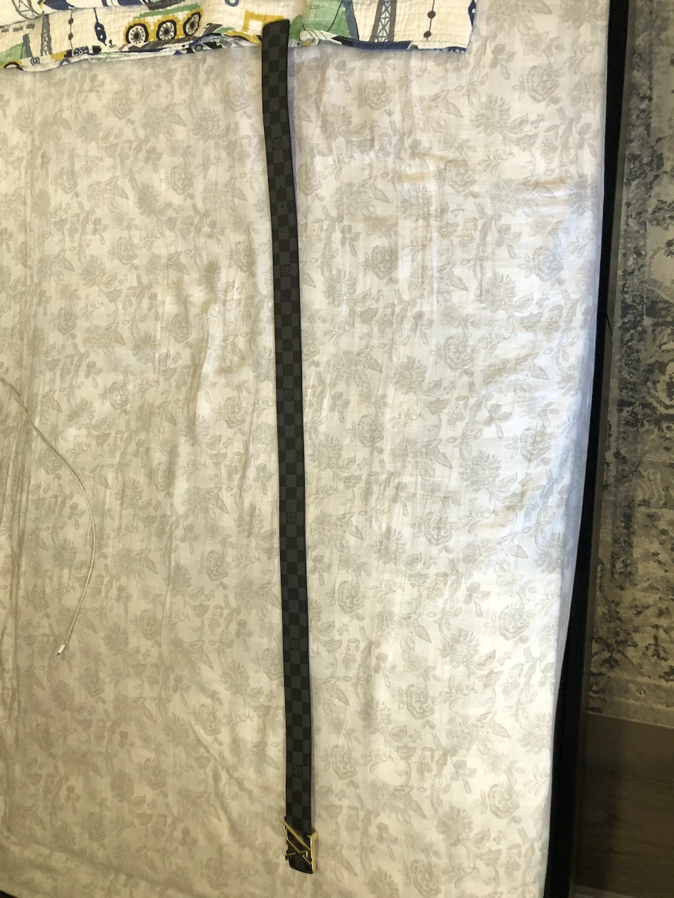 Louis Vuitton Damier Graphite Belt - photo 3