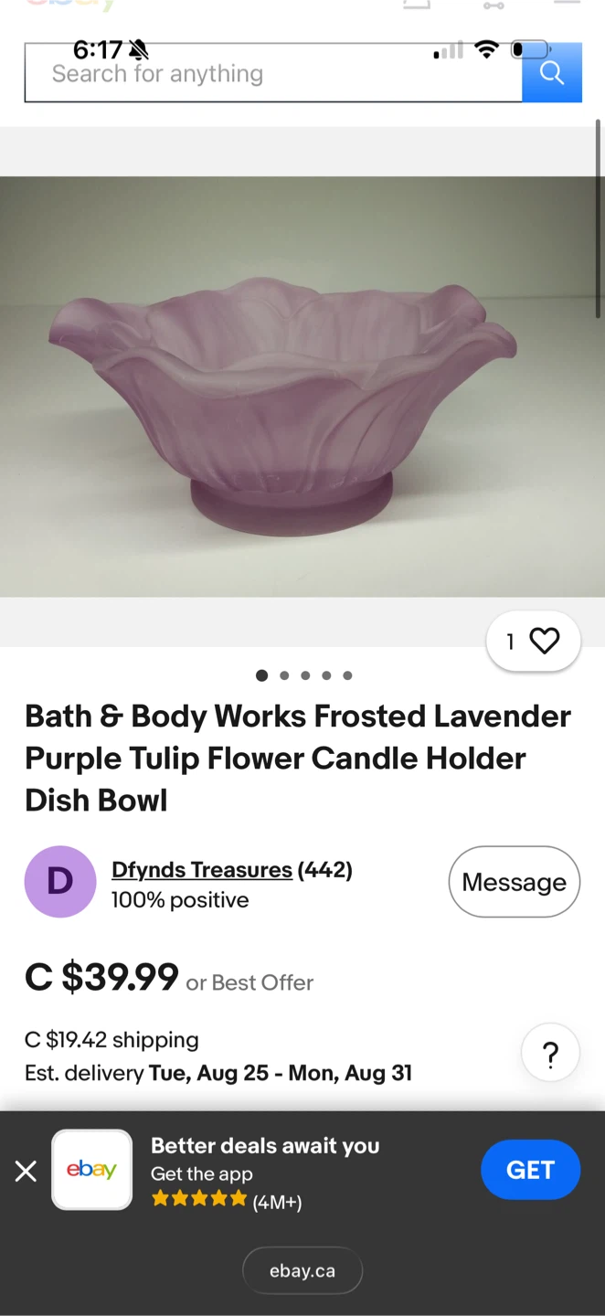 BBW 3 wick Candle holder - photo 4