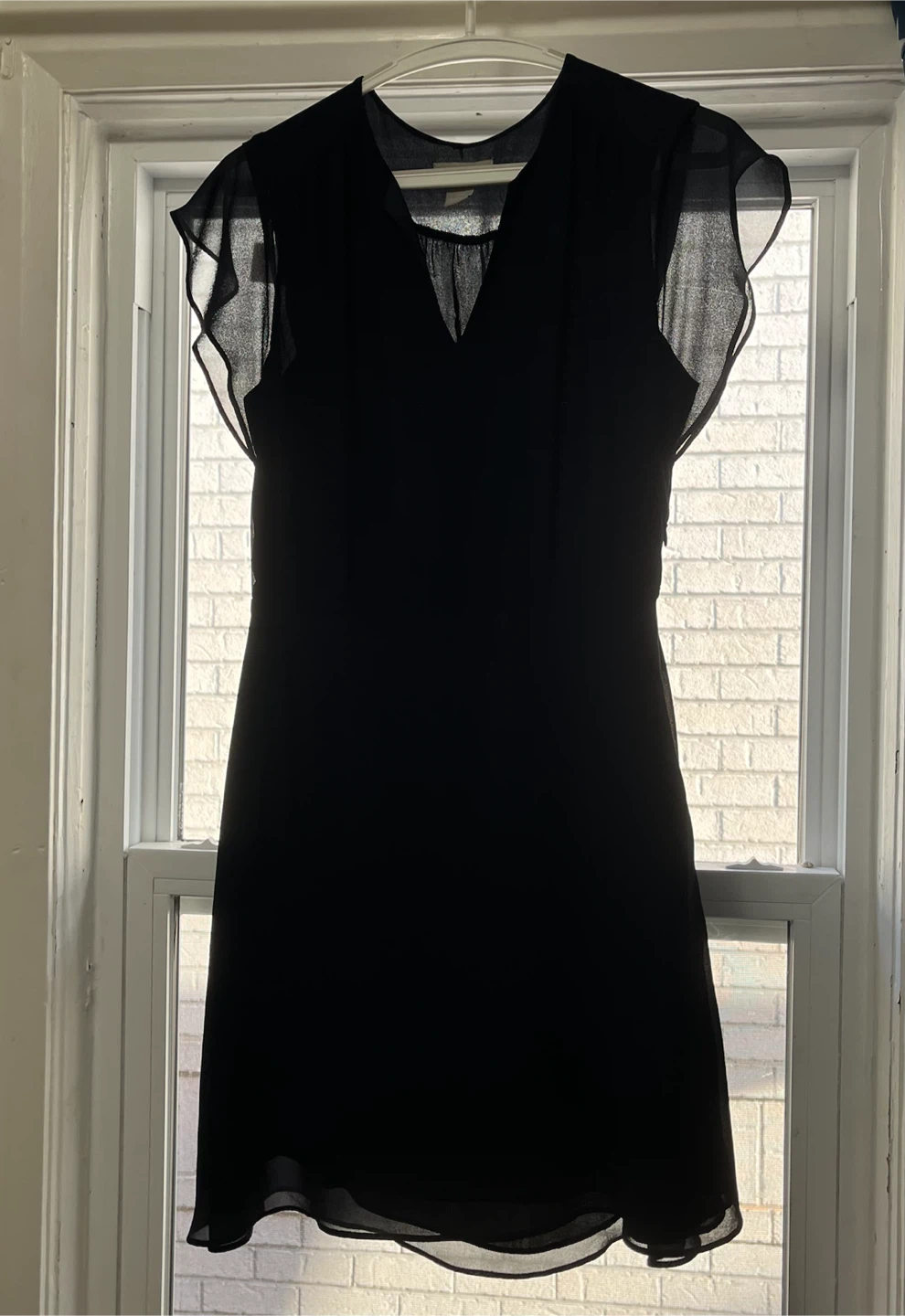 dark blue H&M dress