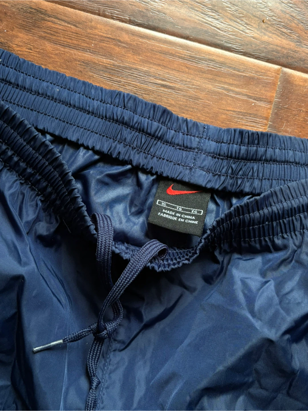 Vintage Nike windbreaker pants XL 90s mini swoosh acg air max - photo 3