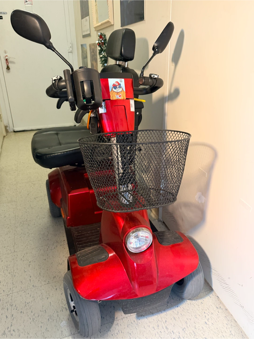 Red Mobility Scooter - photo 2