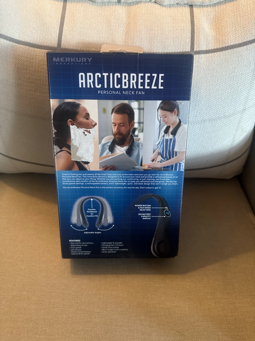 Arctic Breeze Personal Neck Fan - photo 2