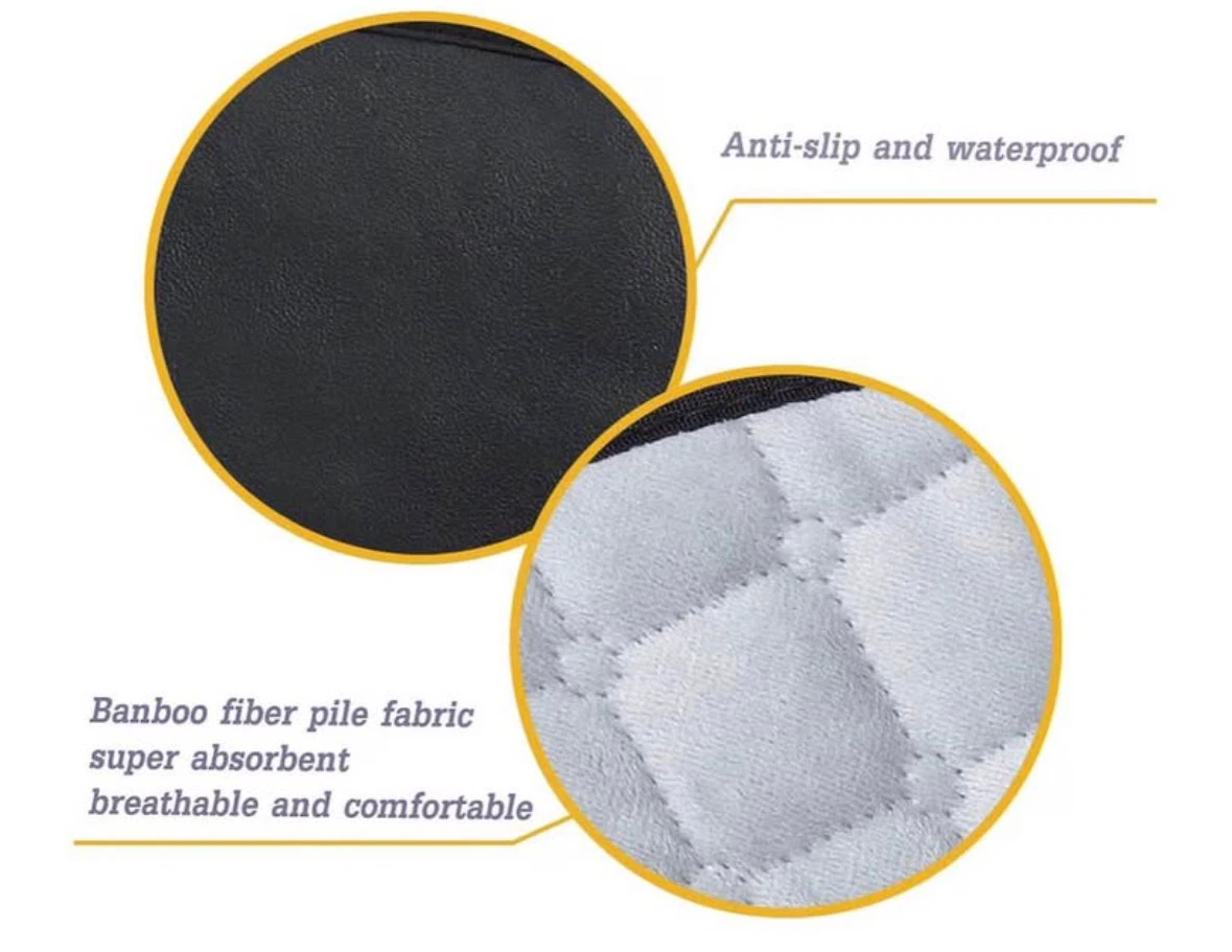 Waterproof Piddle Pad, Potty Training Car Seat Protector Cover - photo 4