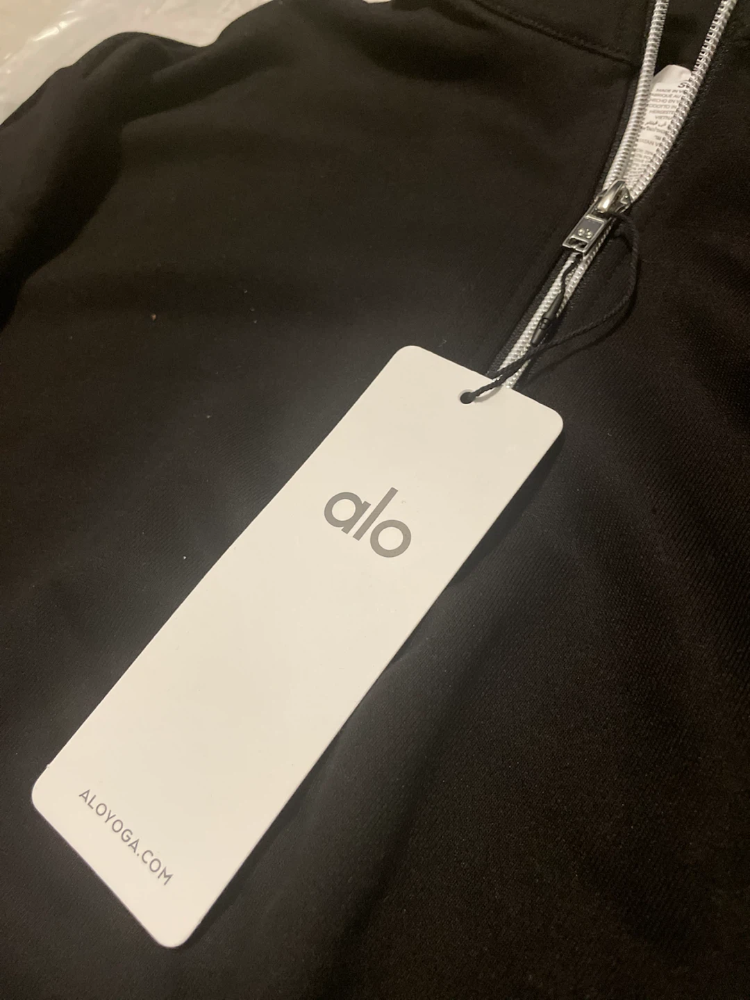 Alo Quarterzip Black - photo 3