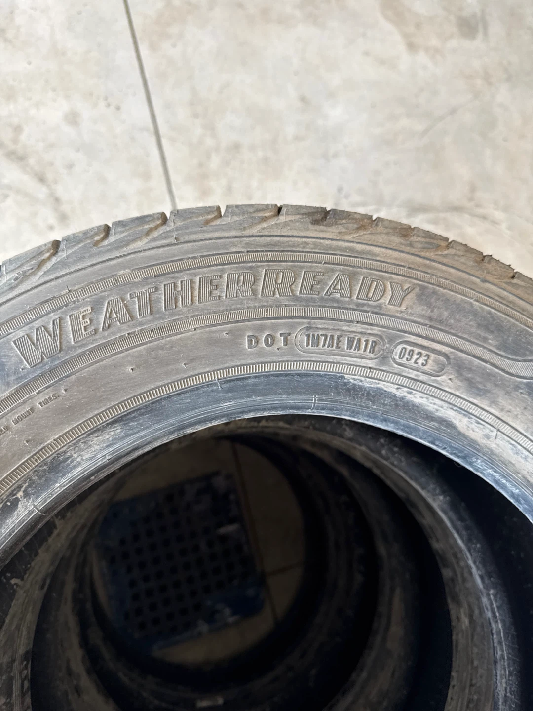 195/65r15 good year assurance weather ready set of 4 tires - photo 3
