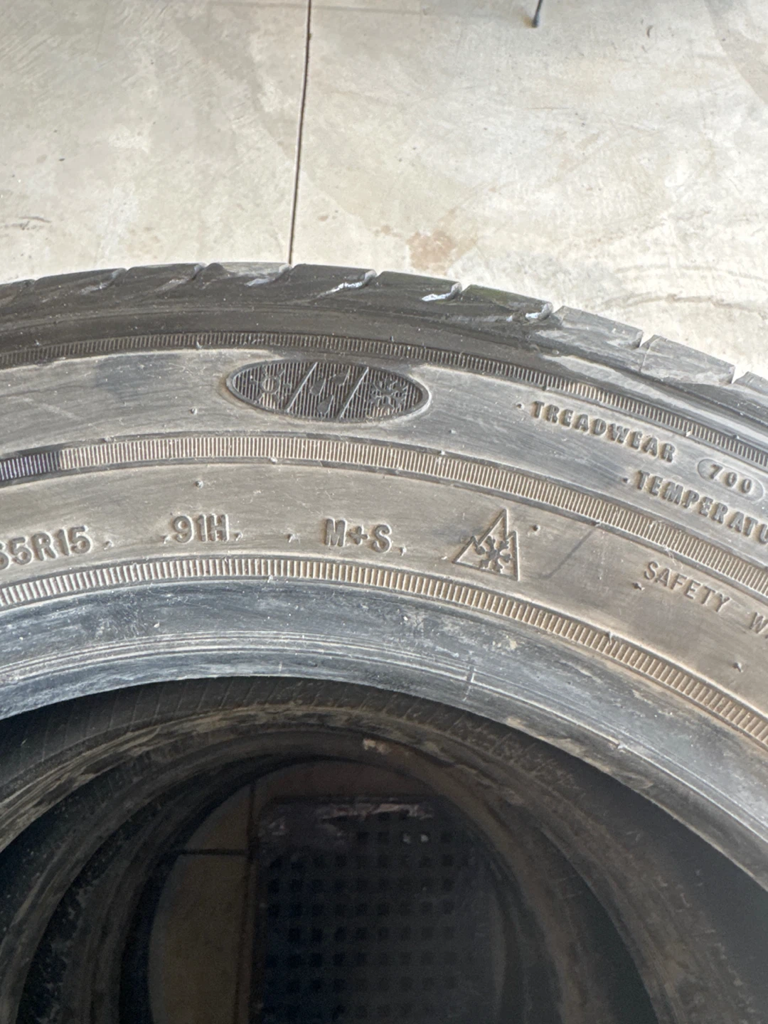195/65r15 good year assurance weather ready set of 4 tires - photo 4