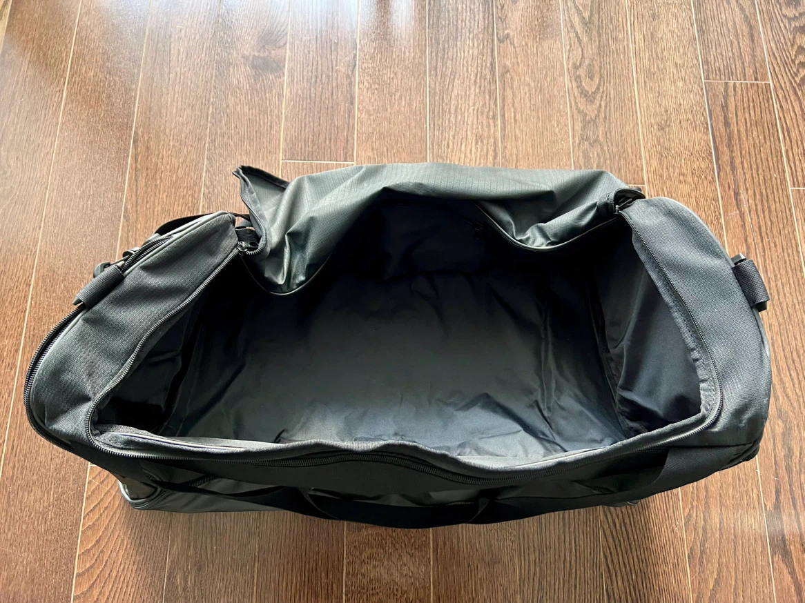 Nike Brasilia Duffel Bag - Black/White - 60 L - photo 3